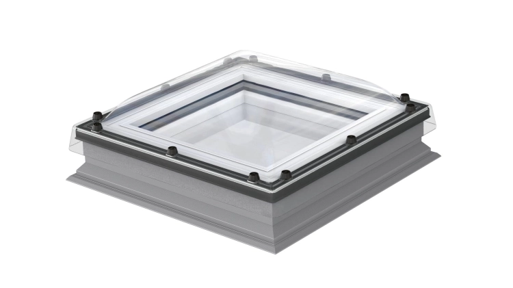 FAKRO Flachdachfenster DXC-C P4 SEC.80x80 [80CK04] – Bild 1