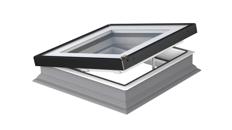 FAKRO Flachdachfenster DEG P2 Z-Wave 70x70 [80JA03] – Bild 1