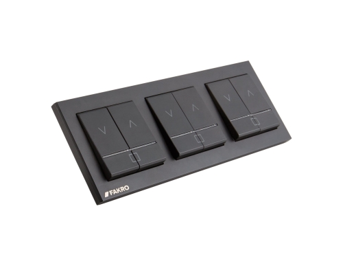 FAKRO Taster für Steuerungsmodule LP3 schwarz [850078] – Bild 1