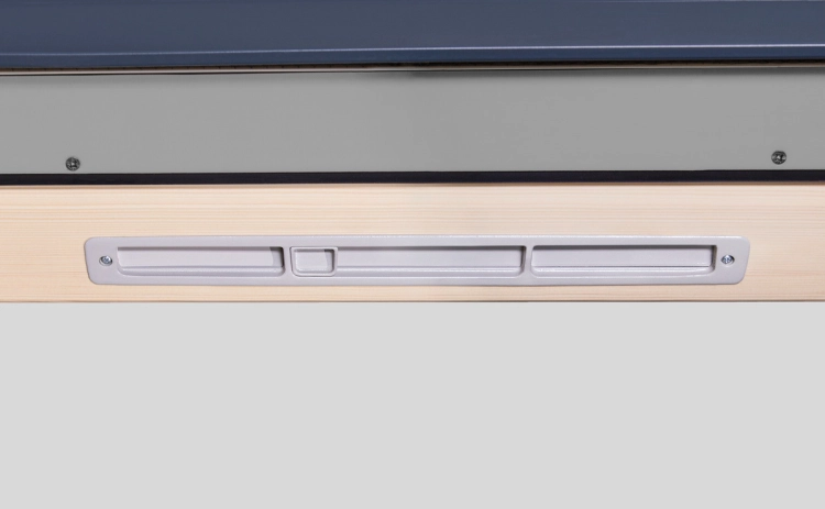 Bedienelement der Dauerlüftung am FTP-V GREENVIEW