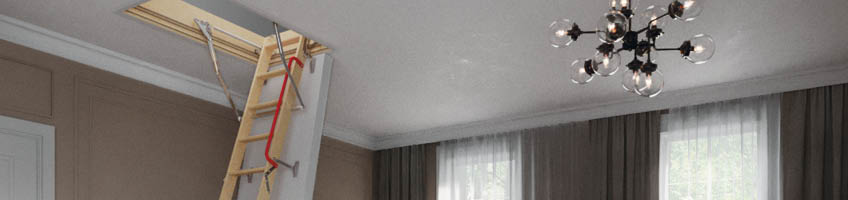 Supertermoizolacyjne drewniane Schody strychowe FAKRO